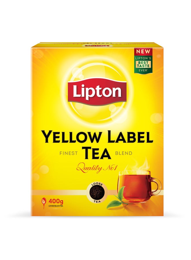 Lipton - Yellow Label Black Loose Tea 400grams - Image 1