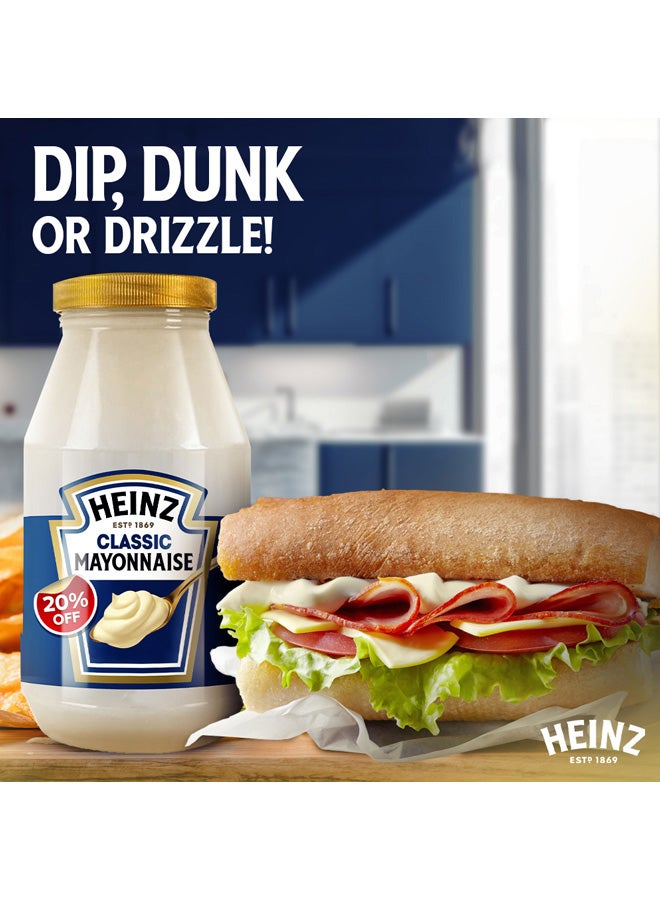 Heinz Mayonnaise Creamy Classic Jar 940grams - Image 5