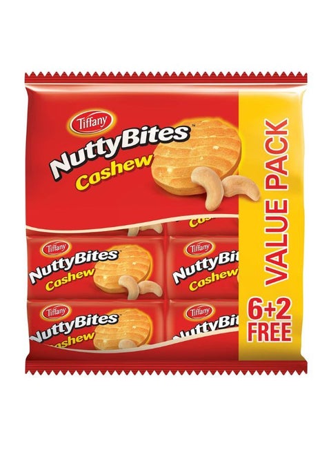 Cashew Nutty Bites 72grams Pack of 8