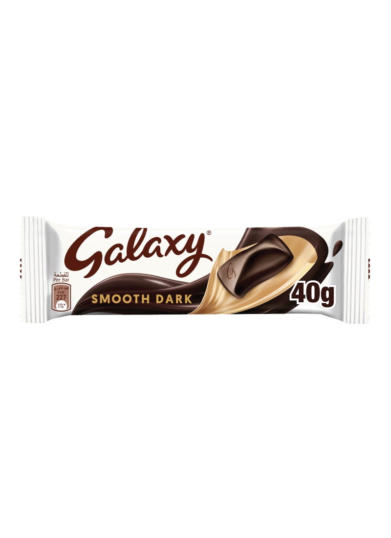Galaxy Smooth Dark Chocolate Bar 40grams - Image 1