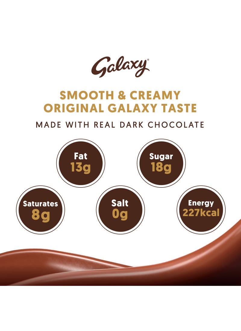 Galaxy Smooth Dark Chocolate Bar 40grams - Image 4