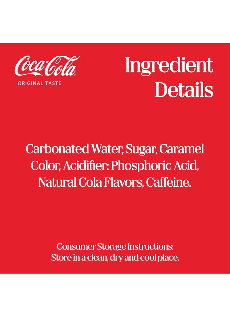 كوكا كولا علبة المشروبات الغازية ذات المذاق الأصلي - Image 3