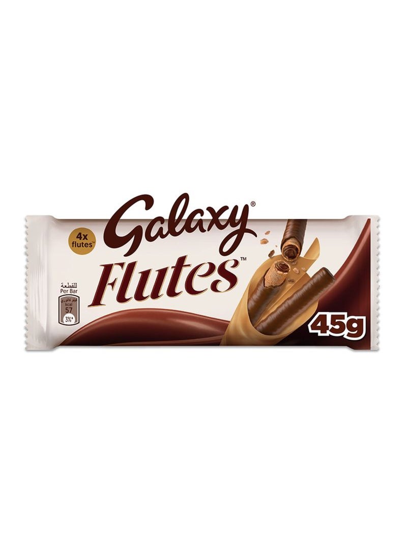 Galaxy Flutes 4 Finger Chocolate 45grams Single