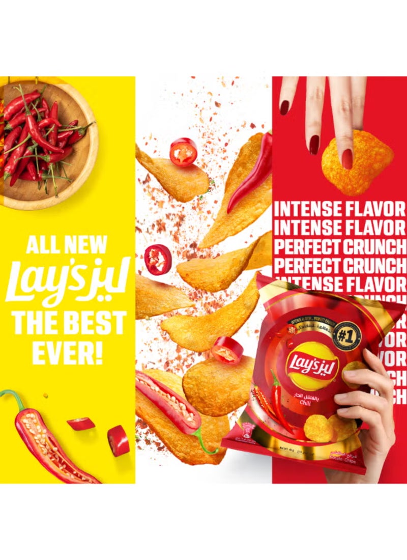 Lays Chili Potato Chips 45grams - Image 5