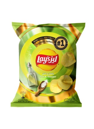 Salt and Vinegar Potato Chips 45grams - view 5