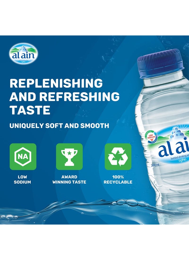 Al Ain - Drinking Water Bottles 200ml Pack of 24 - Image 1