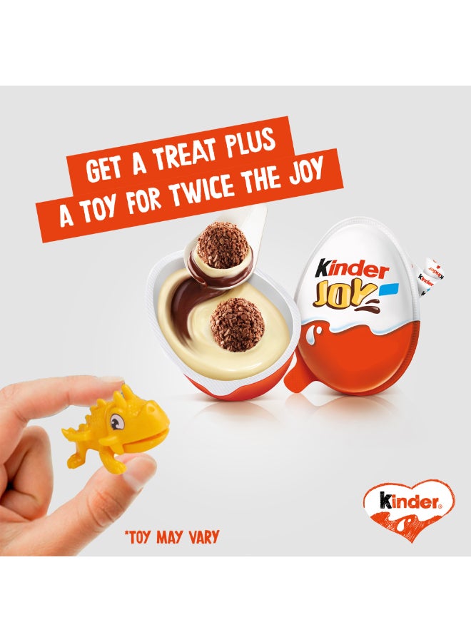 Kinder - Joy Girl Cocoa And Milk Cream Egg With Toy 20grams - Image 1