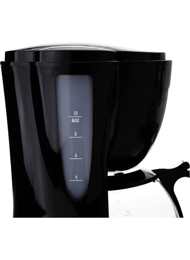 ديلونجي ديلونجي صانعة قهوة مفلترة - ICM 2.B, اسود، بلاستيك