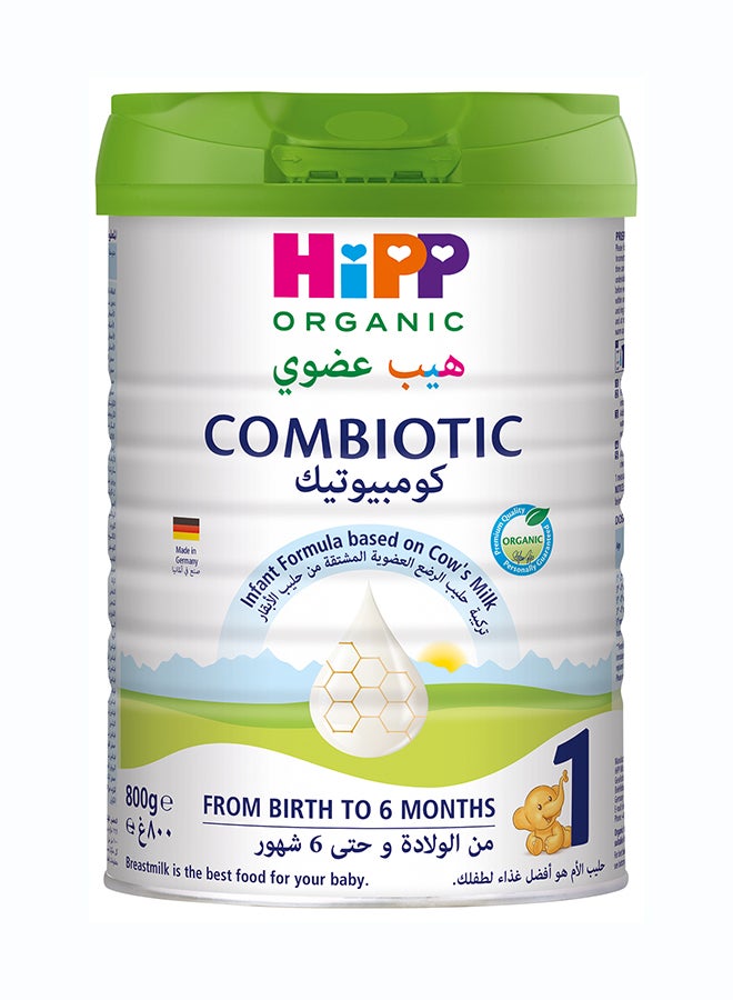 Hipp Organic Combiotic Stage 1 Infant Formula From Birth To 6 Months 800grams - Image 1