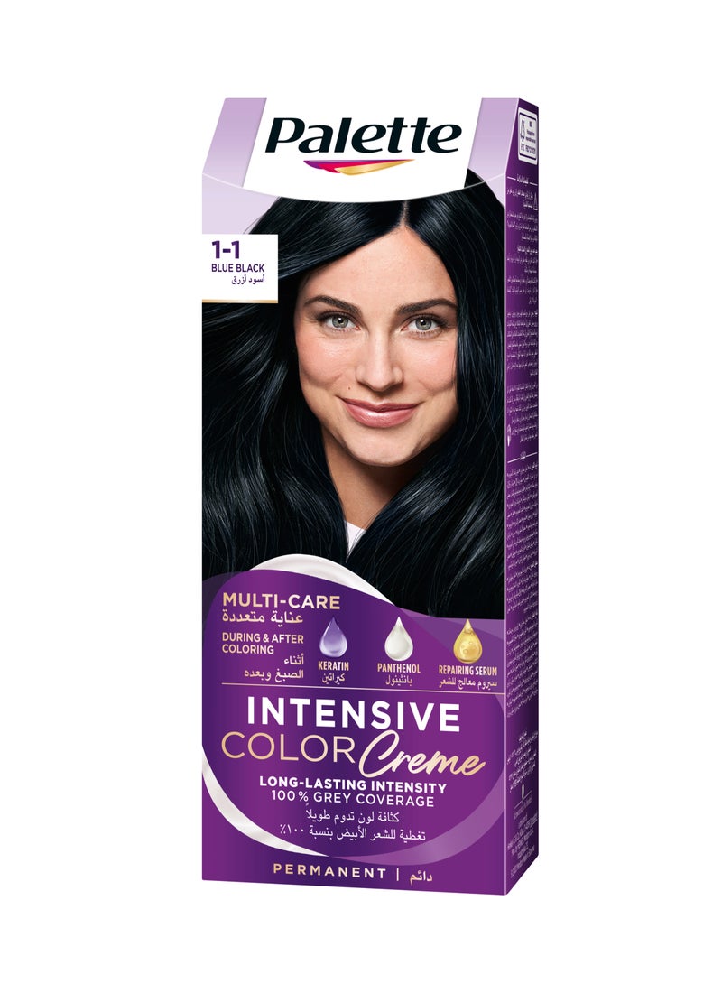 Schwarzkopf Intensive Colour Cream Blue/Black 50+50+10ml - Image 1