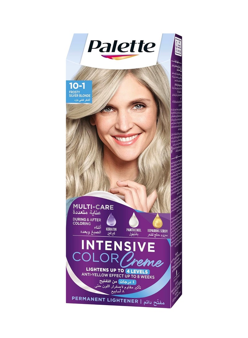 Palette Intensive Color Crème 10-1 Frosty Silver Blonde 50ml , 50ml , & 10ml - Image 1