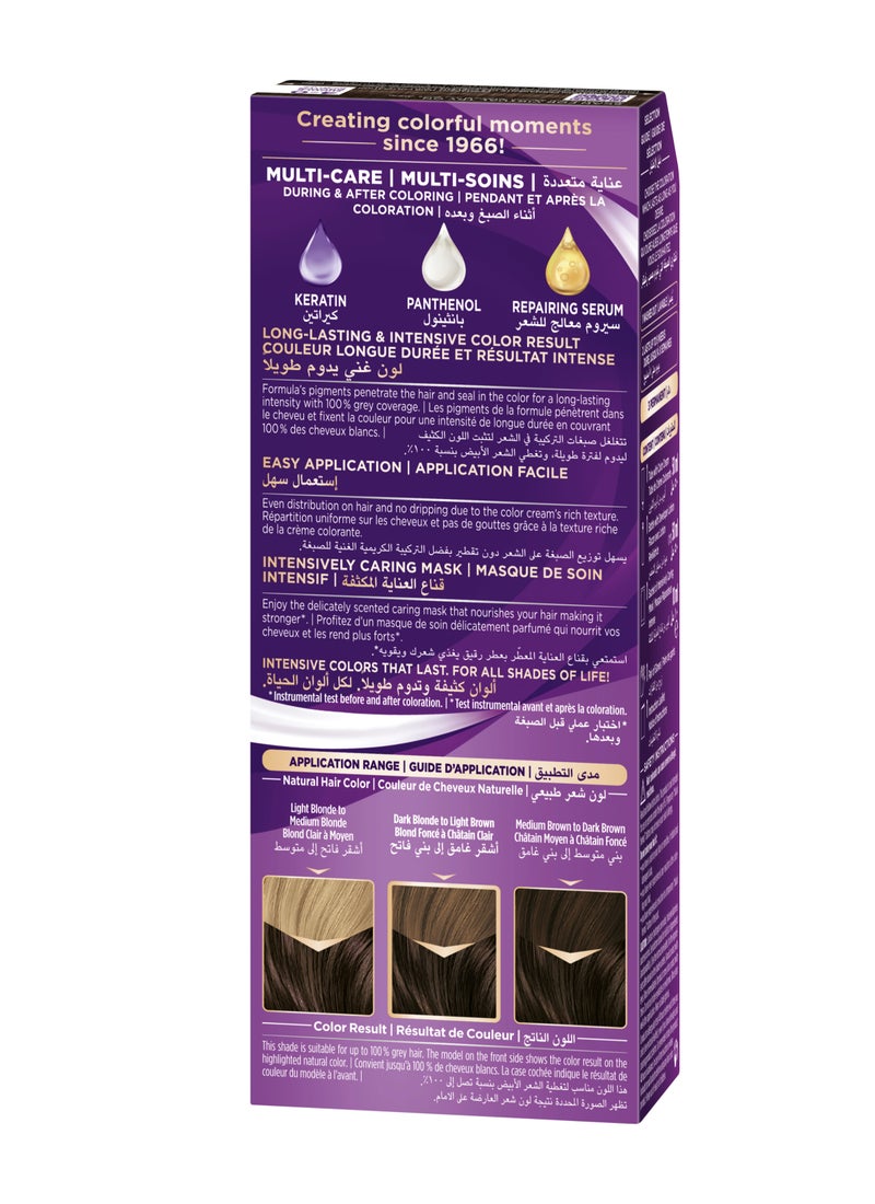 Palette Intensive Color Creme 4-0 Middle Brown 4-0, Middle Brown 50ml , 50ml , & 10ml - Image 2