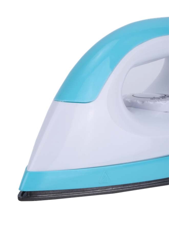 SONASHI - Dry Iron With Stainless Steel Soleplate & Adjustable Thermostat Control | Heavy Base Iron With Indicator Light | Perfect For All Types Of Clothes | 1200 W SDI-6007 Blue - Image 1