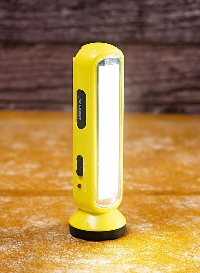 GEEPAS - Rechargeable LED Torch With Emergency Lanter Assorted Colour - Image 1