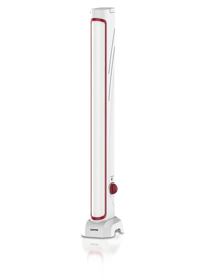 GEEPAS Geepas GE5563 Rechargeable LED Lantern - Emergency Lantern with Light Dimmer Function |  15 Hours Working | Suitable for Power Outages, 120 HI-Power Mega Luminous LEDs White 42x3.8x7cm  - Image 3