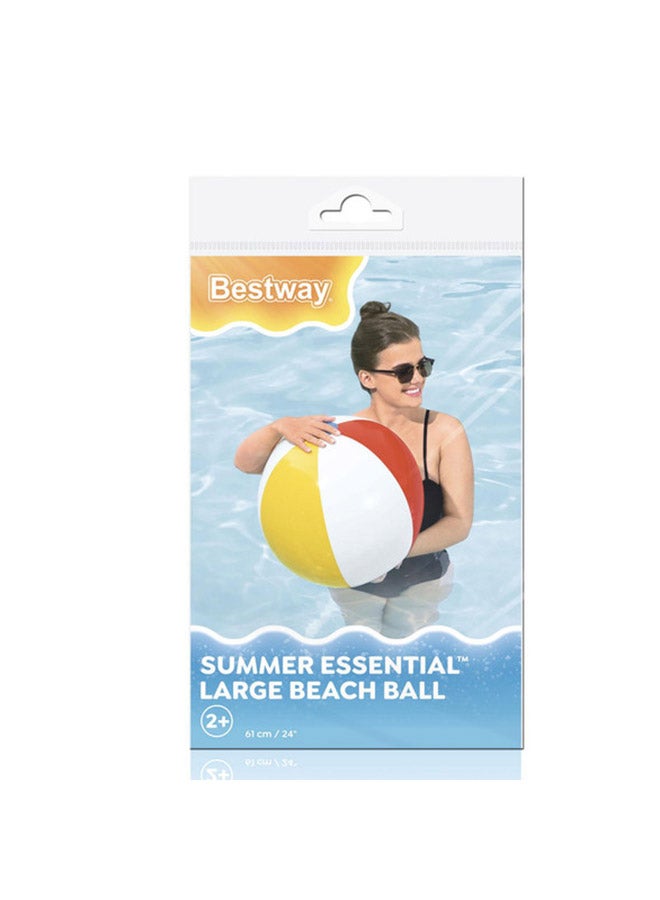 Bestway Summer Essential Large Beach Ball 61cm - Image 1