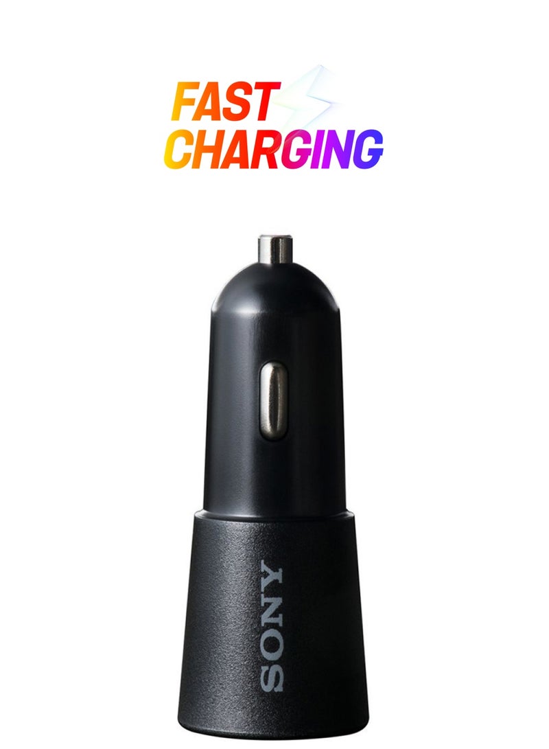 Sony Car Mobile Charger Black 