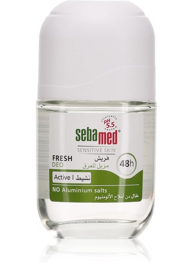 Sebamed - Fresh Deodorant Active Roll-On 50ml - Image 1
