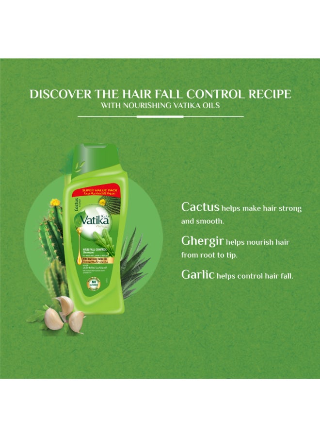 Hair Fall Control Shampoo ,with Cactus and Ghergir ,700 ml - pnsku/N13486886A/45/_/1712061500/ee693072-f7ee-42c2-9c02-aa860df727ea