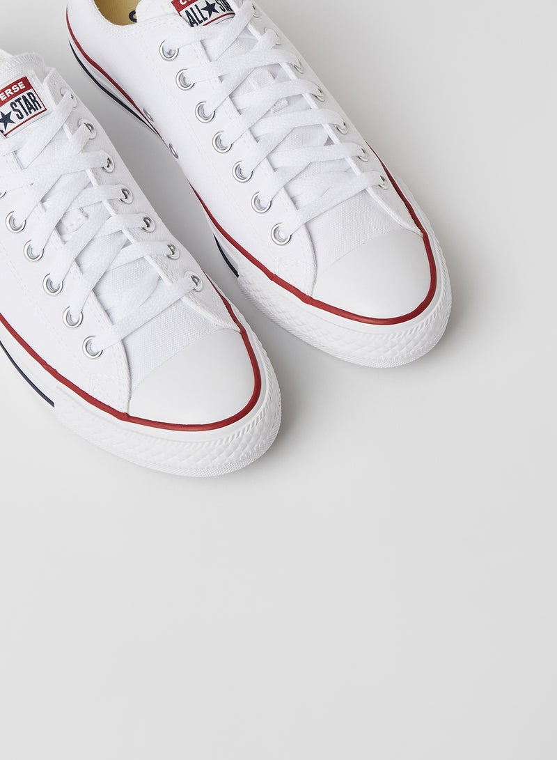 كونفرس أحذية رياضية Chuck Taylor All Star Core OX للجنسين باللون الأبيض البصري أبيض أوبتيكال - Image 2