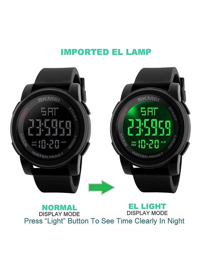 سكمي ساعة يد رقمية متعددة الوظائف طراز 1257 للرجال - Image 3