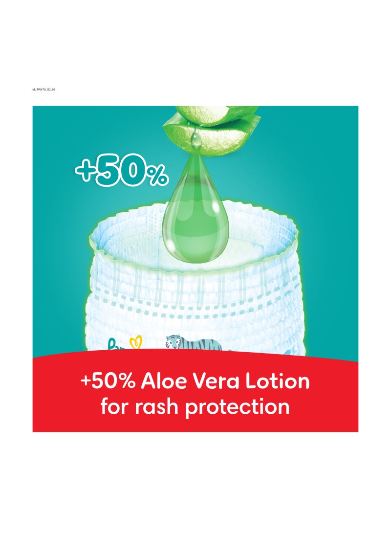 Pampers - Aloe Vera Pants Diapers Size 3 Mega Box 120 Count - Image 1