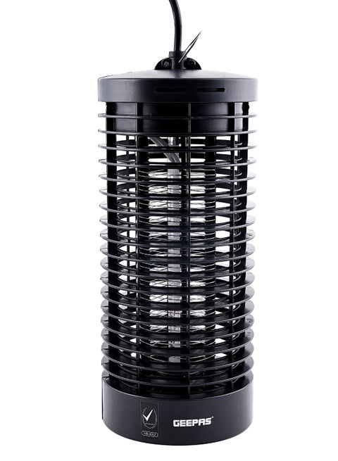 Electric Insect Killer Bug Zapper 6W - Safe & Portable, Non-Toxic Mosquito Ant Fly Bug Killer | Lightweight & Efficient | Mosquito Eliminator with Camping Lantern Black