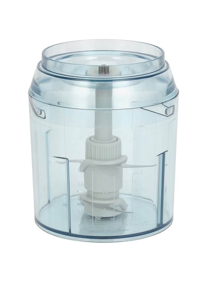 Olsenmark Multipurpose Mini Chopper, Stainless steel double blade, 2 Speed Setting 500 ml 500 W OMC2246 Beige  - Image 5