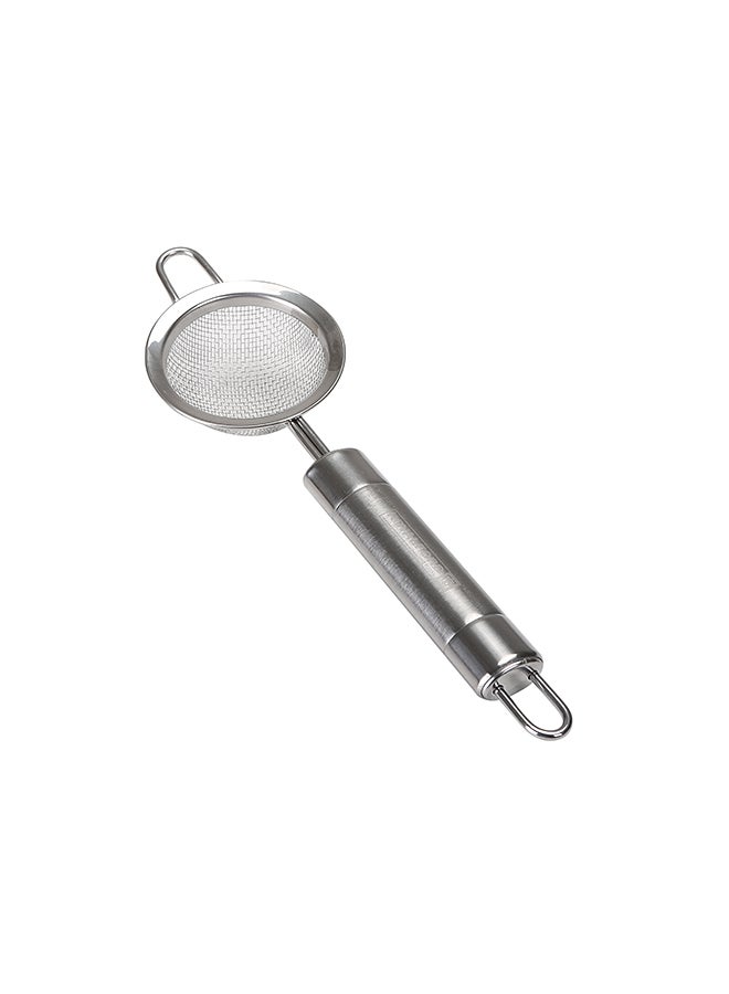 Royalford Stainless Steel 6.5Cm Strainer Dishwasher-Safe Marks And Stain Resistant Ergonomic And Hygienic Design Silver 23.5X6.5cm  - Image 4