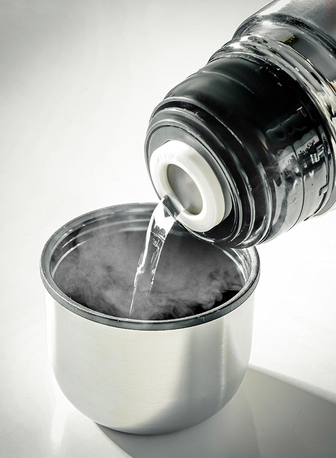 Royalford Stainless Steel Vacuum Bottle Silver 750ml  - Image 5
