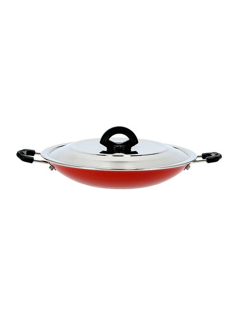Royalford 23Cm Appachatty With Ss Lid Non Stick Cookware Multicolor Multicolor 23cm