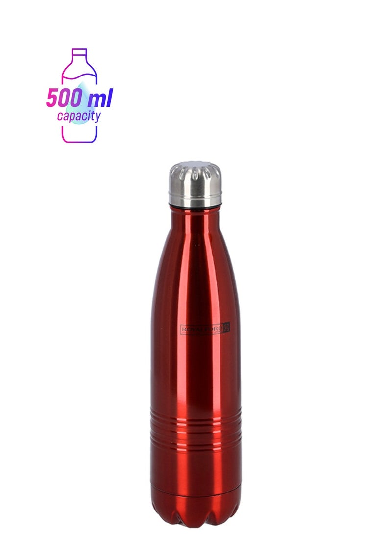 Royalford - Vacuum Bottle Red/Silver - Image 1