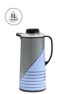 Silver/Blue/Black