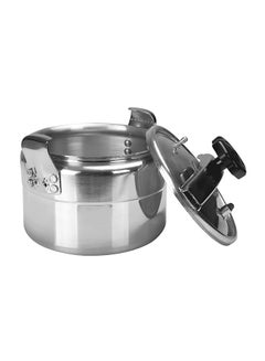 Royalford Aluminium Pressure Cooker Silver/Black 7Liters  - Image 3