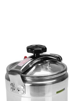 Royalford Aluminium Pressure Cooker Silver/Black 7Liters  - Image 2