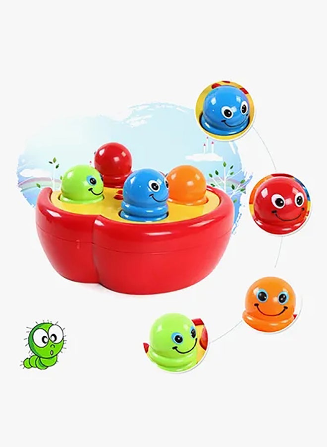بيينس لعبة Happy Cherry Whack A Mole Play Percussion Toys لمرحلة ما قبل المدرسة للأطفال الصغار، متنوعة - Image 4