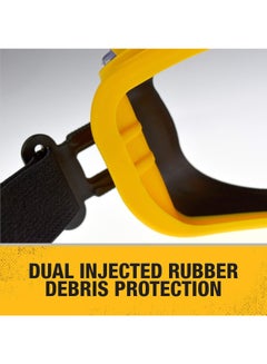 DEWALT Concealer Dual Mold Goggle, Dpg82 Clear/Black  - Image 4
