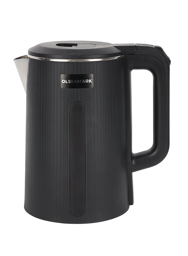 Olsenmark Electric Kettle 1.7 L 1500 W OMK2241 Black - Image 1