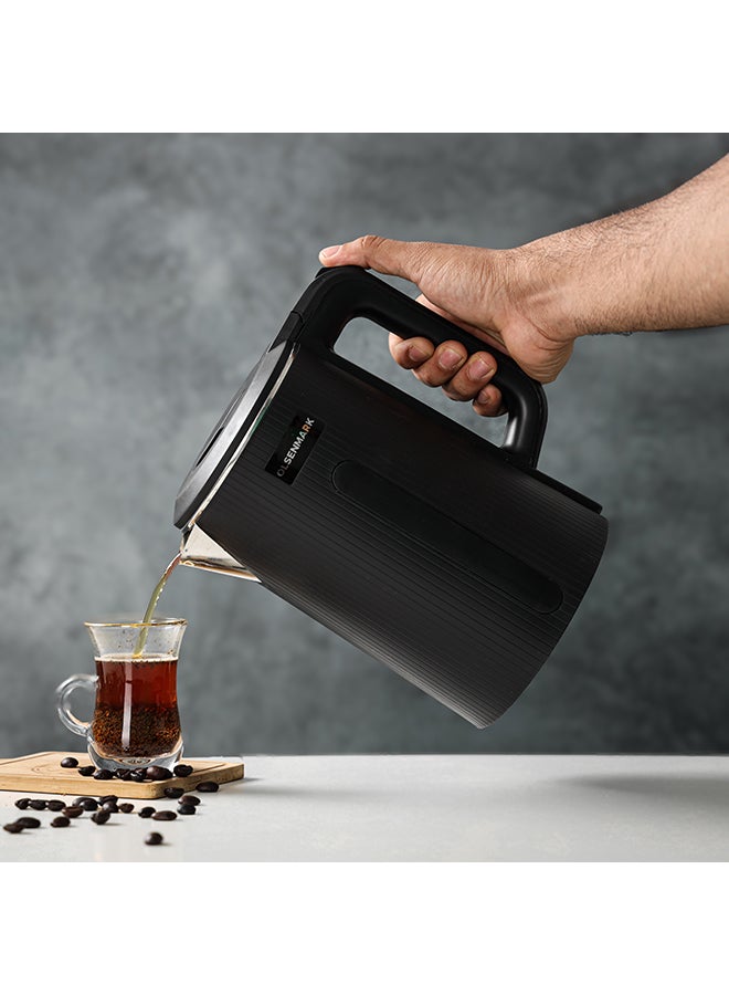 Olsenmark Electric Kettle 1.7 L 1500 W OMK2241 Black - Image 3
