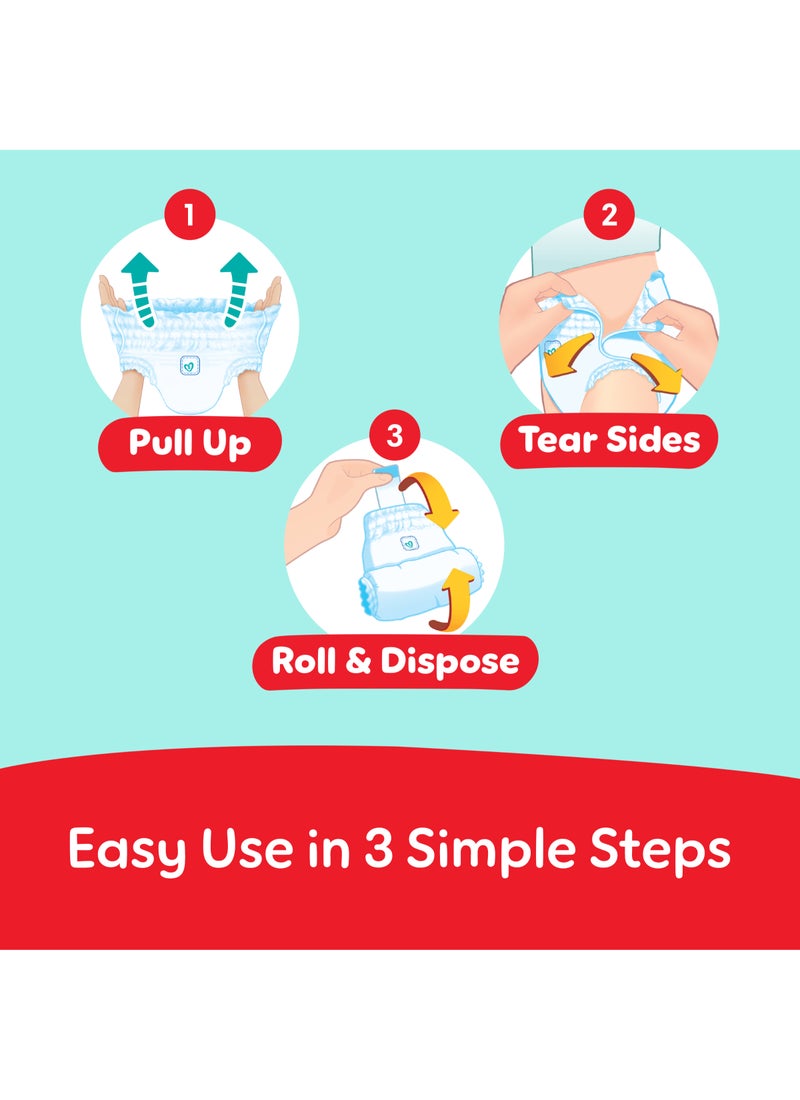 Pampers Pants Baby Diapers, Size 6, +16 Kg 68 Diapers - Image 5