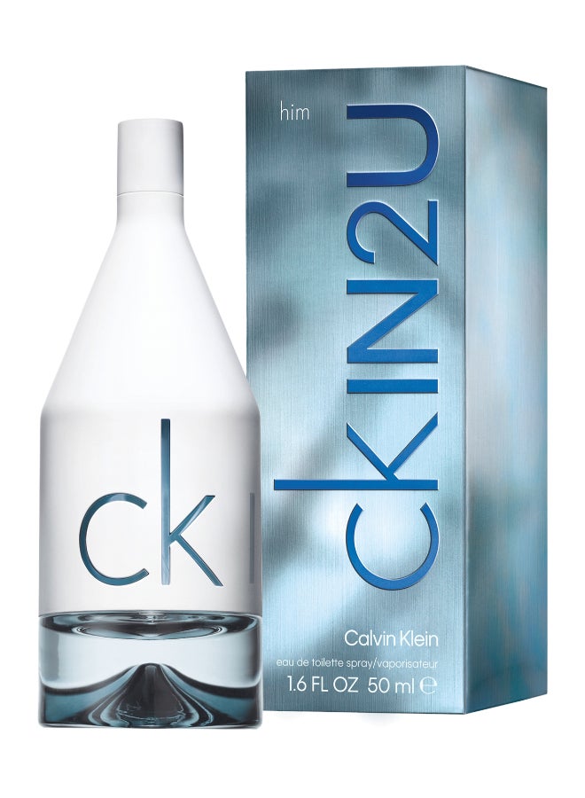 CALVIN KLEIN - In2U For Men Eau De Toilette 50ml - Image 1