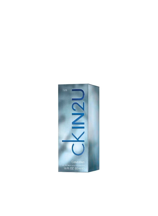 CALVIN KLEIN Ck In2U Eau De Toilette 50ml - Image 3