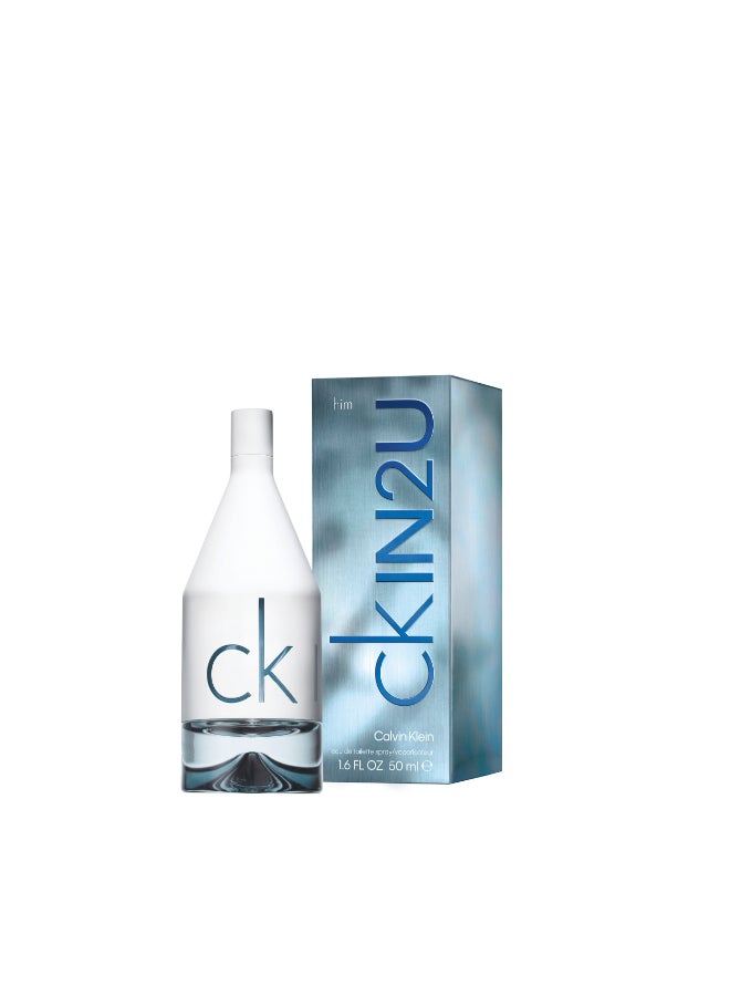 CALVIN KLEIN Ck In2U Eau De Toilette 50ml - Image 2