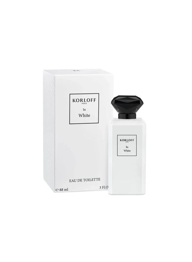 KORLOFF In White EDT 88ml - Image 2