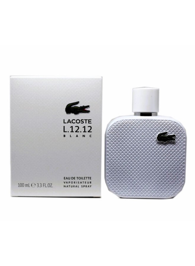 LACOSTE Eau De Lacoste L.12.12 White EDT 100ml - Image 3