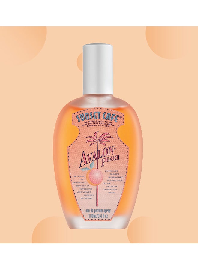 Sunset Cafe - Avalon Peach EDP 100ml - Image 1