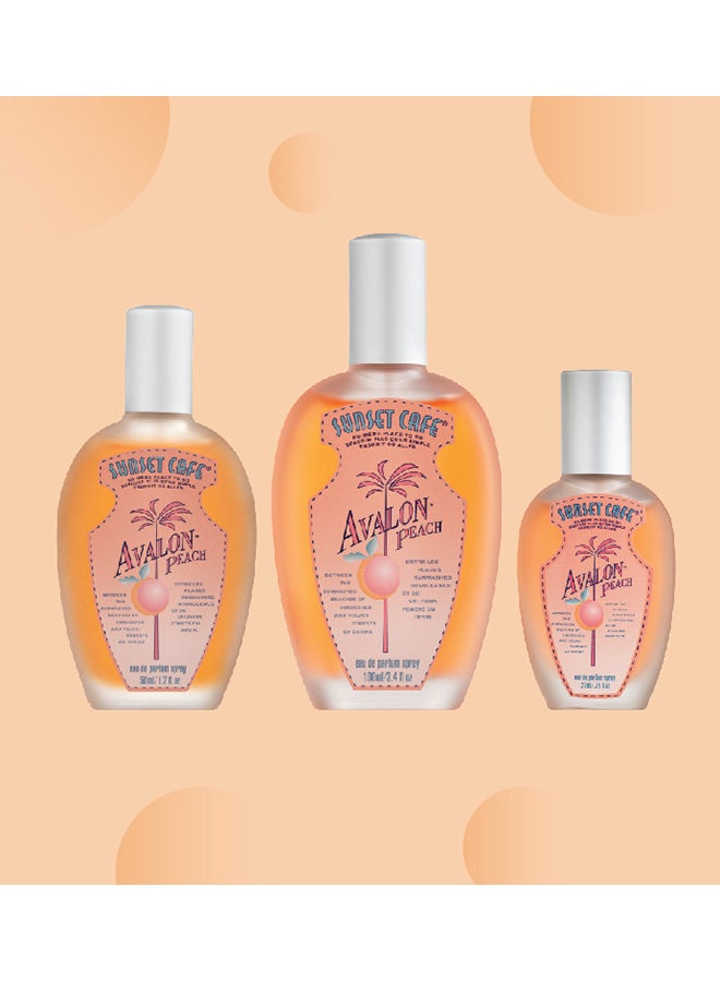 Sunset Cafe - Avalon Peach EDP 100ml - Image 1