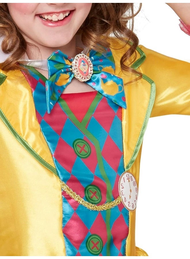 RUBIE'S - Official Disney Alice in Wonderland Mad Hatter Costume Girls Age 13-14 - Image 1
