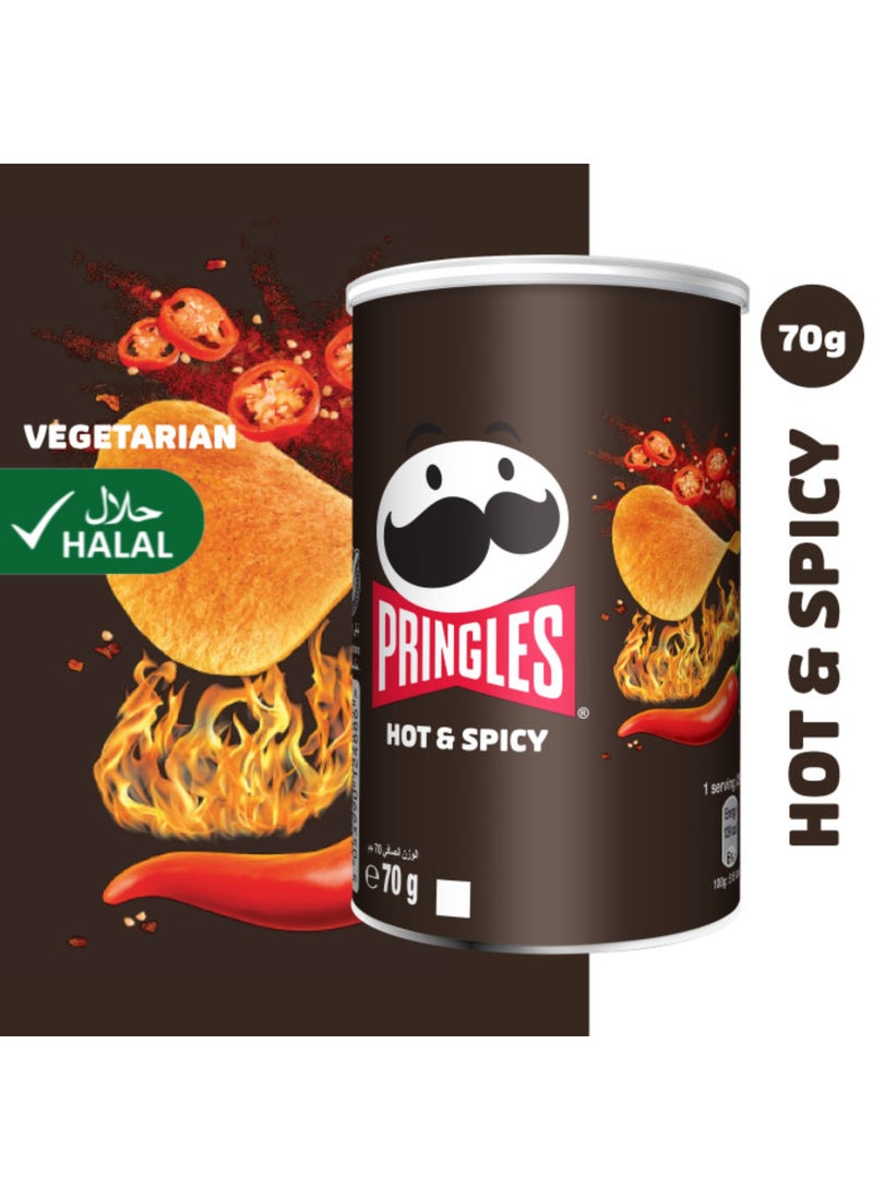 Pringles Hot And Spicy 70grams - Image 4