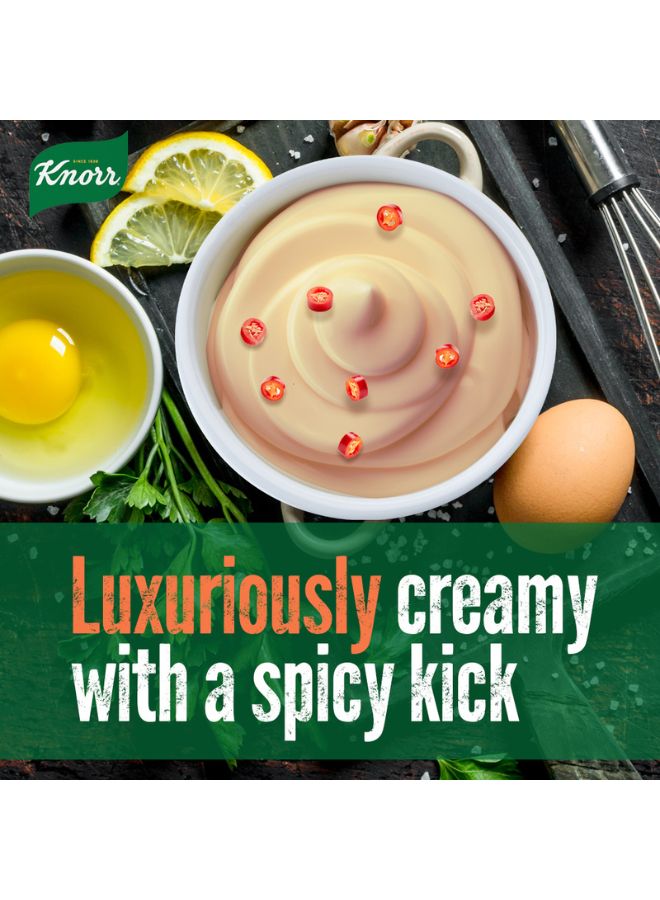 كنور مايونيز متّبل مع رقائق الفلفل الحار مثالي كصلصة تغميس أو للدهن 420.0ملليلتر - Image 5